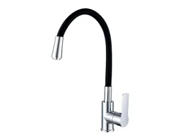 ברז פרח 900A-BL DUCK פית גומי שחורה AQUILA