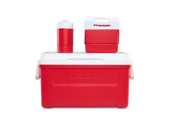 קומבו סט 3 יחידות צידנית 45ל/צידנית 3ל/בקבוק 1ל IGLOO