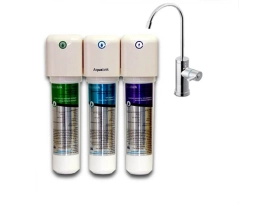 מערכת טיהור מים 3 שלבים בתוספת מגנזיום AQUALINK