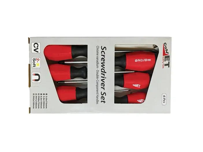 סט מברגים 6 יח' CONVET