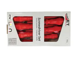 סט מברגים 7 יח' מבודד CONVET