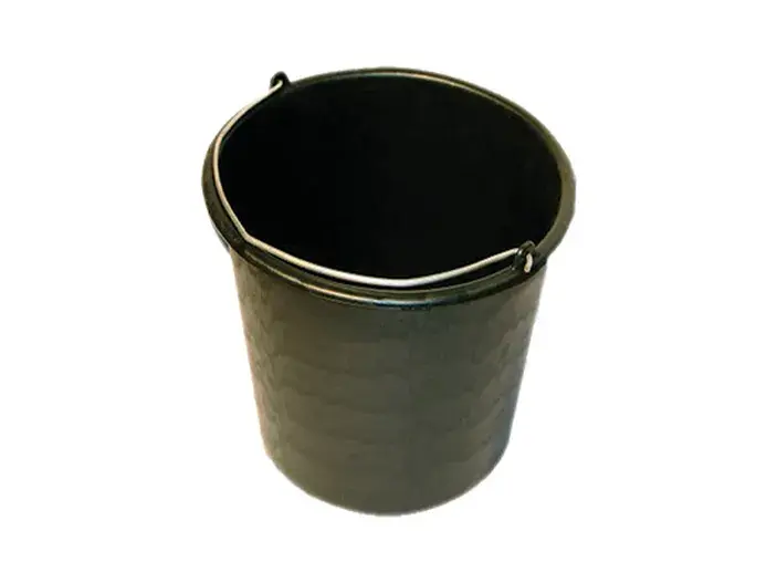 דלי שחור 5 ליטר פלסטיק MAAN