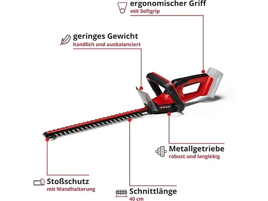 גוזם דגר חי 18V (גוף) איינהל Einhell