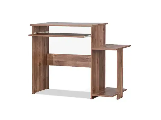 שולחן דגם 204 מחשב עם מדף נשלף למקלדת ומדף למדפסת שיטה יראון YIRON