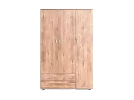 ארון בגדים 3 דלתות 2 מגירות דגם 607 יראון
