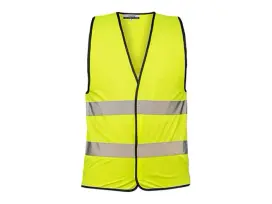 אפוד זוהר שני פסים רוחביים