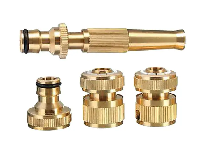 סט אקדח מים נחושת +3 חיבורים רנאטולס