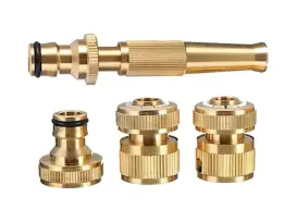 סט אקדח מים נחושת +3 חיבורים רנאטולס