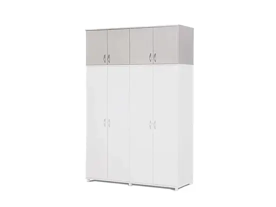 ארון עליון 4 דלתות מייפל מולבן - לארון 710 מתאים לארון 707/709 יראון YIRON