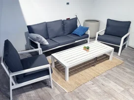 פהדה - מערכת ישיבה אוף ואיט תלת אלומיניום GARDA