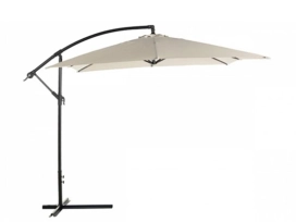 חופית - שמשיית צד אוף וואיט 3 מטר ללא בסיס GARDA (אין אחריות על שמשיות)