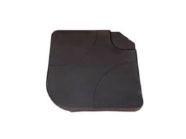 בסיס לשמשיית צד 26 ק"ג פלסטיק שחור GARDA