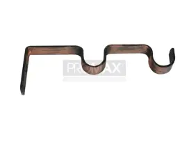 רגל קיר כפולה אוקסיד (15 ס"מ) לסט נפחות 19 מ"מ (זוג)