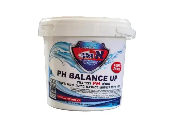 מעלה PH לבריכה 1 ק"ג