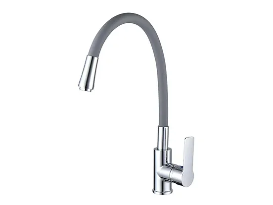 ברז פרח 900A-GR DUCK פית גומי אפורה AQUILA