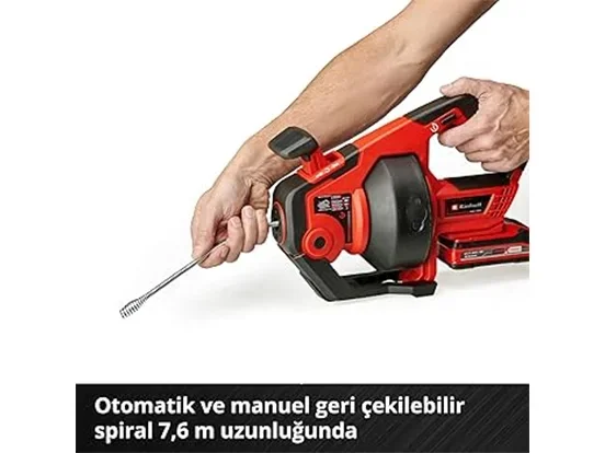 פותח סתימות שטיפה 18V (גוף) איינהל Einhell