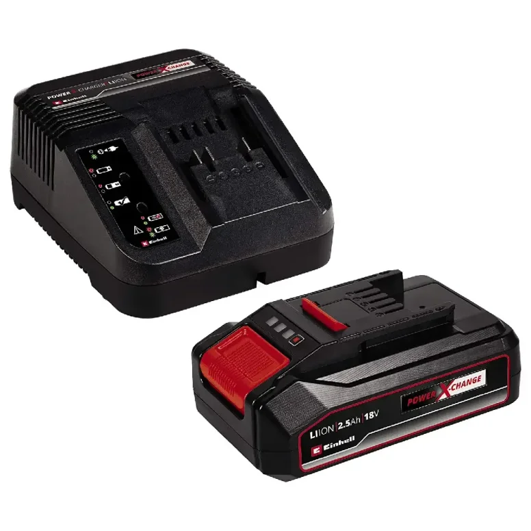 מטען + סוללה 2.5Ah 18V איינהל Einhell