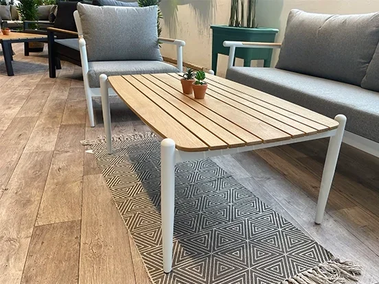 טים - מערכת ישיבה אוף ואיט תלת אלומיניום/טיק GARDA