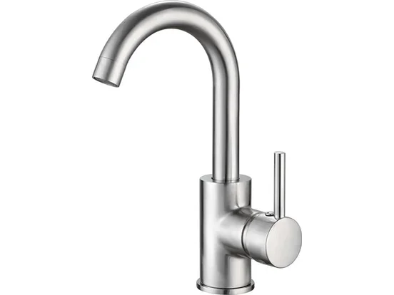 ברז פרח DONALD ניקל מוברש קצר AQUILA PREMIUM