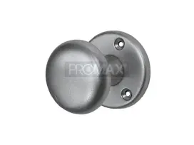 ידית כפתור אלום קבוע טיבעי בבליסטר PROMAX