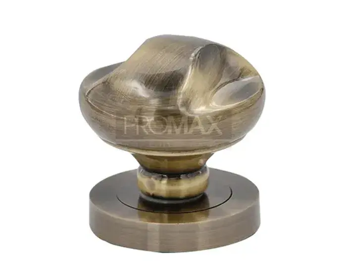 ידית כפתור קבוע טורינו ברונזה זוג בבליסטר PROMAX