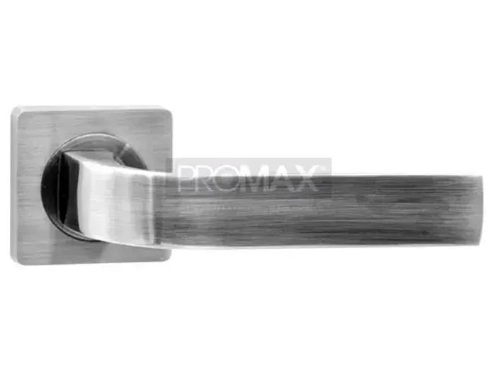 ידית דגם נועם (ממזק) ניקל מט צילינדר (רוזטה מרובעת) בבליסטר PROMAX