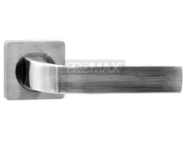 ידית דגם נועם (ממזק) ניקל מט צילינדר (רוזטה מרובעת) בבליסטר PROMAX