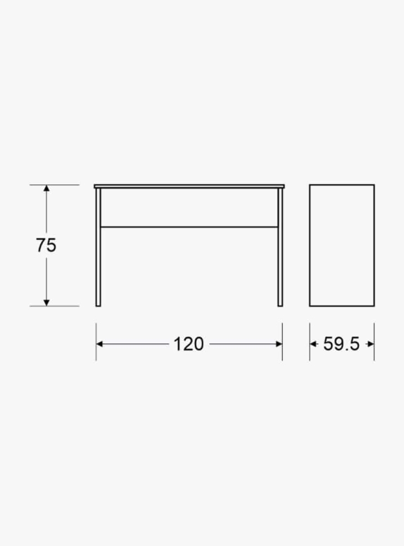 שולחן סטודנט שיטה דגם 209 יראון
