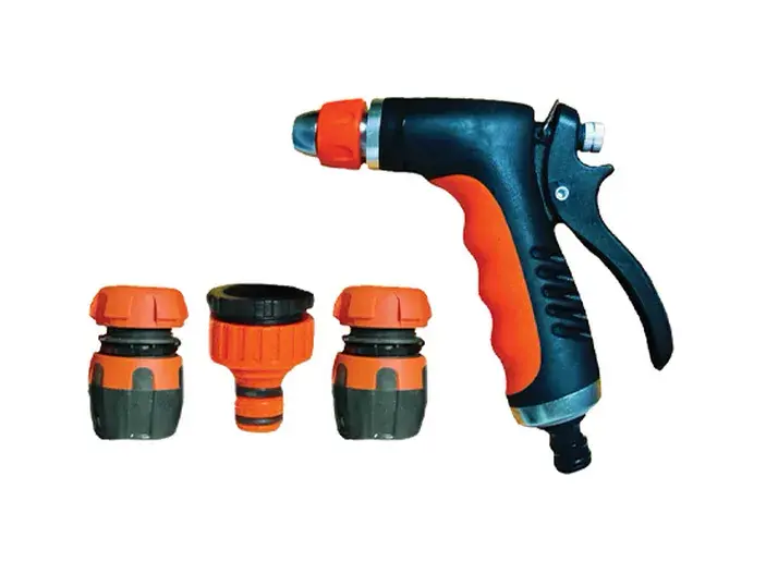 אקדח מים ראש מתכת+חיבורים דגם RANA56