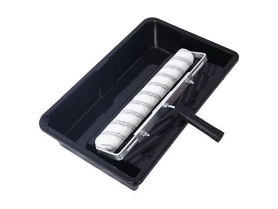 מארז רולר פס שחור 46 ס"מ + מגש + ידית ROLLINGDOG