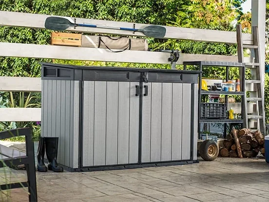 מחסן גינה גרנדה אפור - כתר KETER