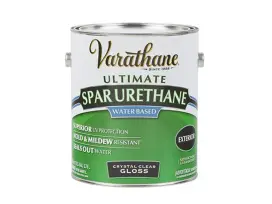 לכה שקופה VARATHANE - חיצוני מבריק 1 ליטר - מבוסס מים