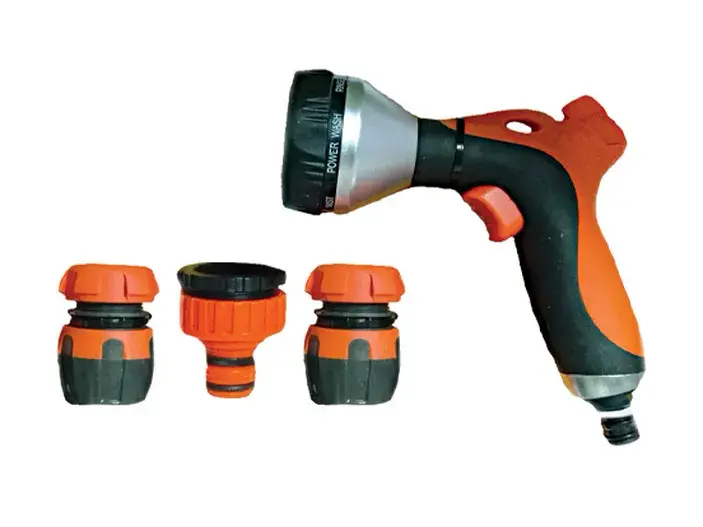 אקדח מים 6 מצבים ראש מתכת  RANA56