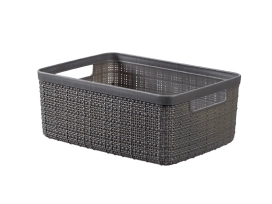 סלסלה יוטה 1904 - אפור 5 ליטר כתר KETER