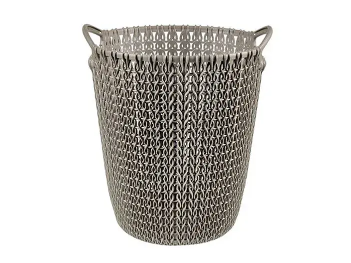 סל נייר 7 סרוג חום - כתר KETER