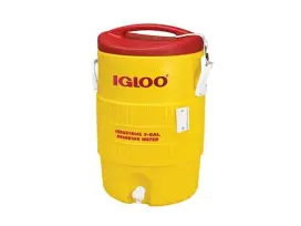 מיכל מים 18 ליטר 400 SERIES צהוב/אדום IGLOO