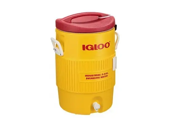 מיכל מים 37 ליטר 400 SERIES צהוב/אדום IGLOO