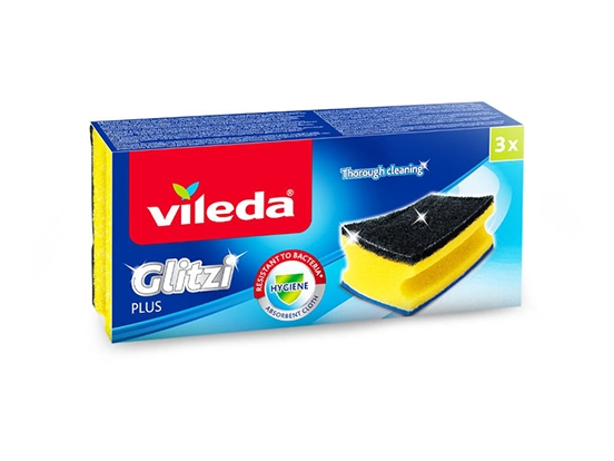 וילדה - ספוגיות גליצי עמידות לחיידקים 3 יח' VILEDA