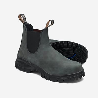 נעל בלנסטון LUG-BOOT 2238 גברים שחור ראסטיק 42 (8) BLUNDSTONE