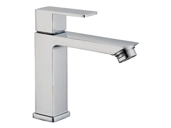 ברז פרח מים קרים דגם 11 מרובע כרום