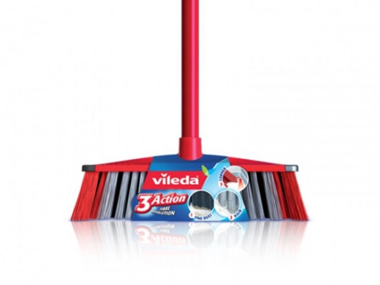 וילדה - מטאטא רצפה 3 פעולות + מוט VILEDA