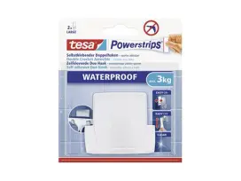 וו לבן כפול עמיד למים 59704