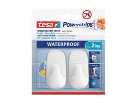 זוג ווים לבנים עמידים למים 59781