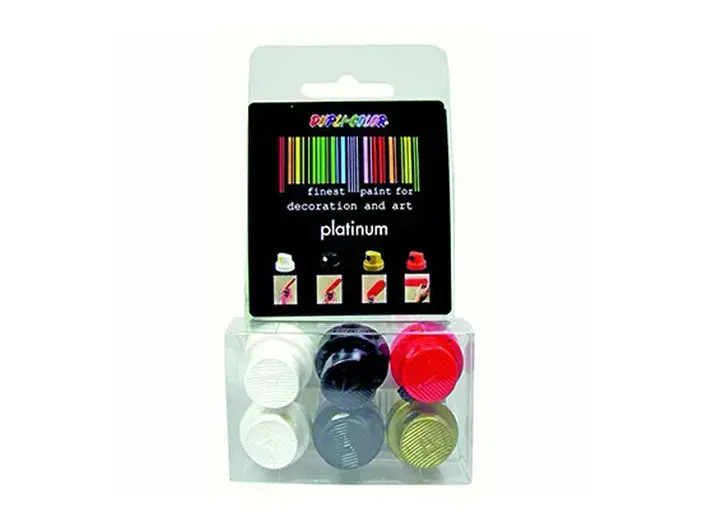 סט 6 ראשים לספריי פלטינום/דופלי קולור