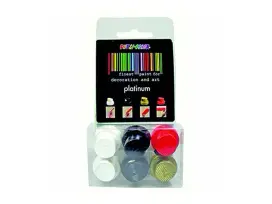 סט 6 ראשים לספריי פלטינום/דופלי קולור