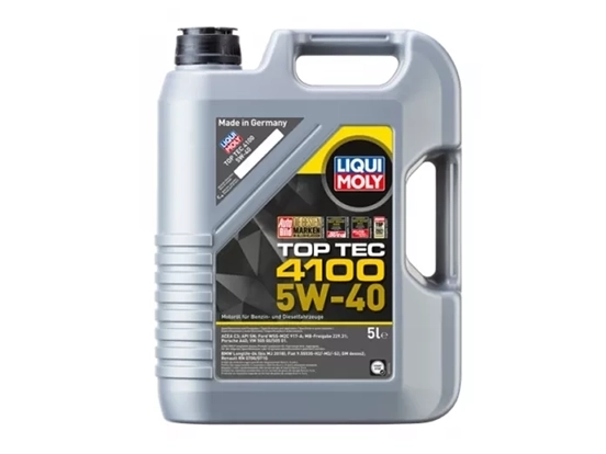 שמן מנוע LIQUI MOLY TOP TEC 4100 5W40 5L