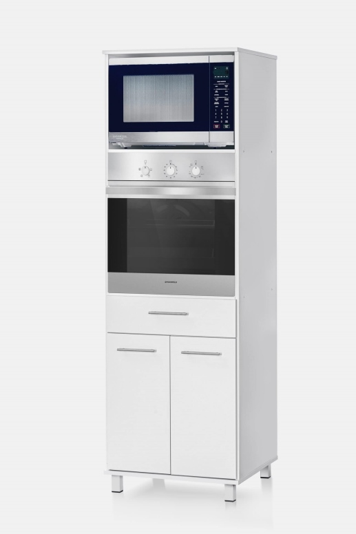 ארון למיקרוגל ותנור צבע לבן דגם 410 יראון