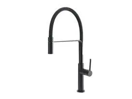 ברז נשלף למטבח CLEAN גימור שחור מט יועם