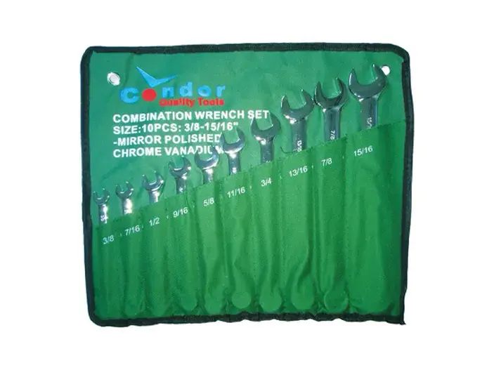 סט רינג פתוח אינץ 10 יח' 3/8"-15/16" קונדור CONVET