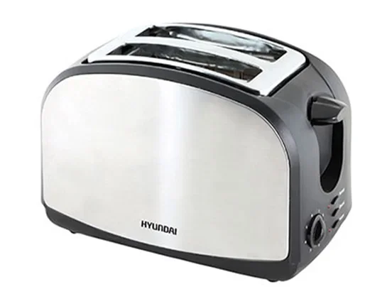 מצנם ל-2 פרוסות יונדאי 900W כסוף